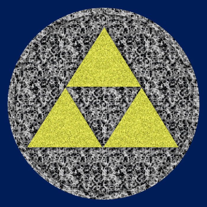 Lost Zelda Triforce Coin 2