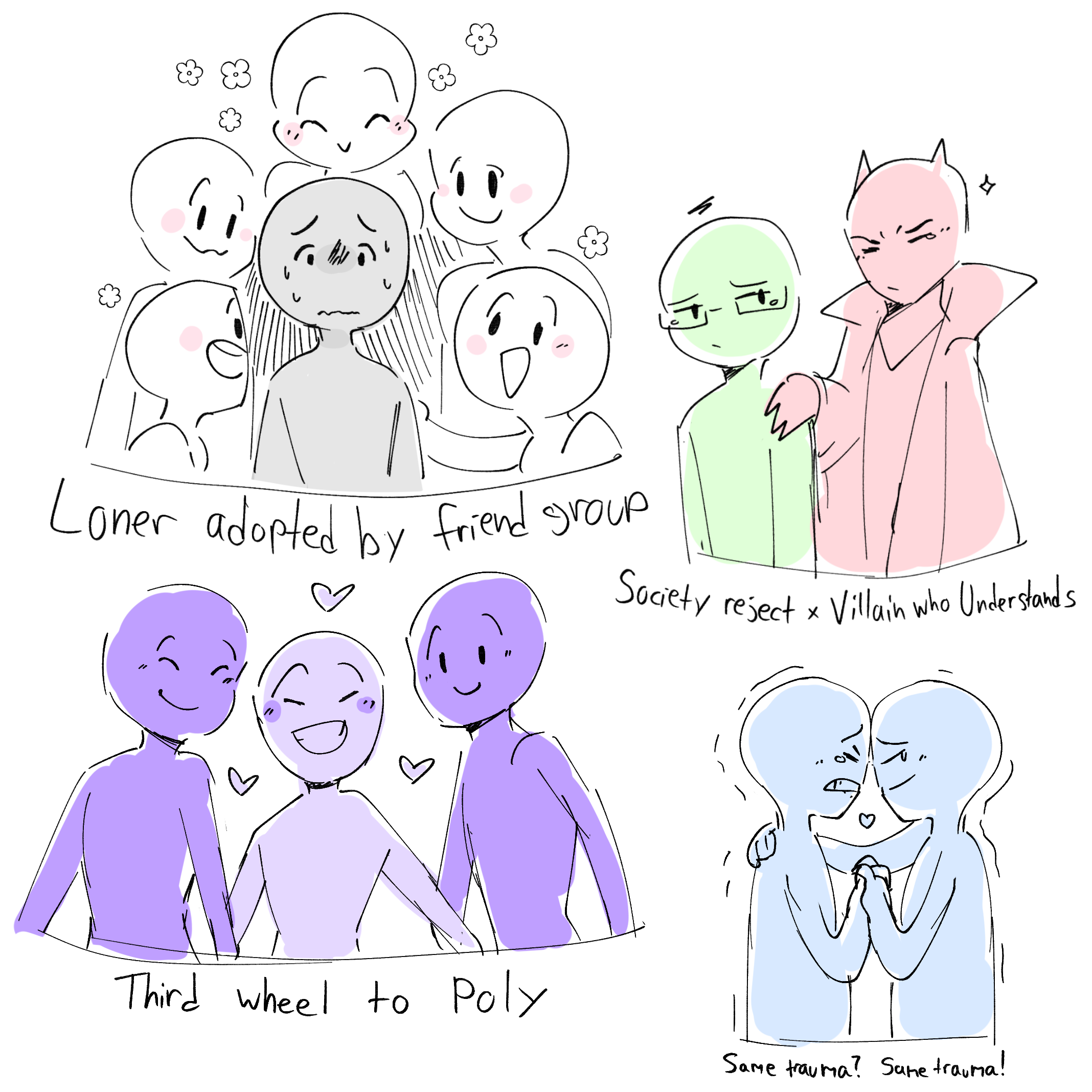 underrated ship dynamics by Miaou-ML on DeviantArt