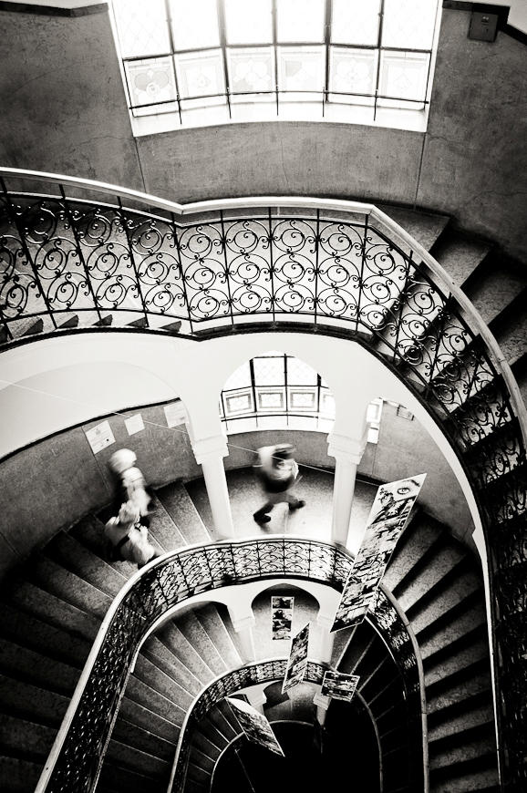 stairway in the school by torobala