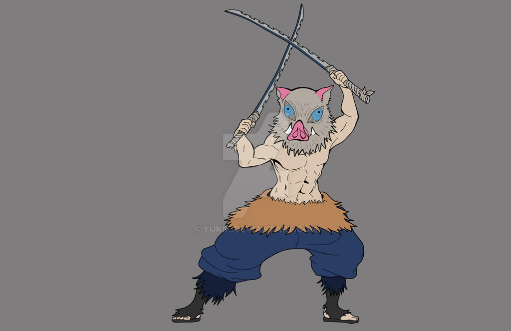 Inosuke Base Color by yukik on DeviantArt