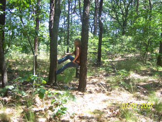 me in woods