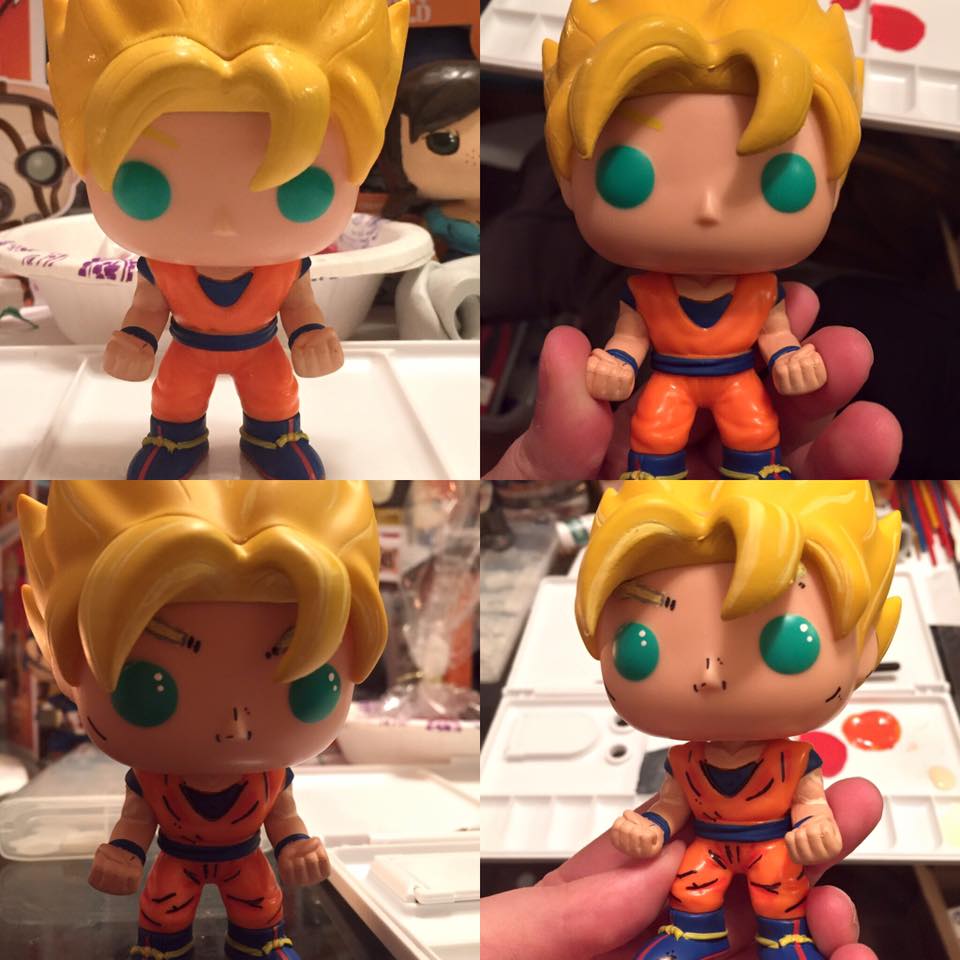 Super Sayian Goku Detailed Pop Figure