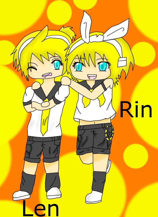 Len And Ryn Rin and Len by buttercup200 on DeviantArt