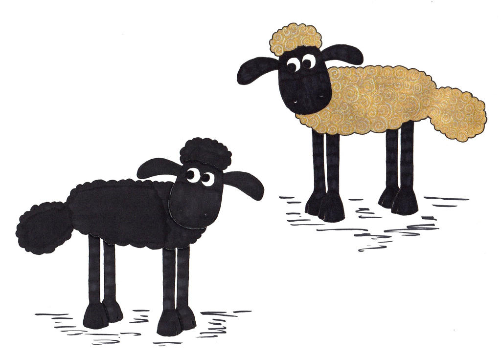 Shaun - The Black Sheep and The Golden Fleece by artjuggler on DeviantArt Shaun - The Black Sheep and The Golden Fleece by artjuggler on DeviantArt