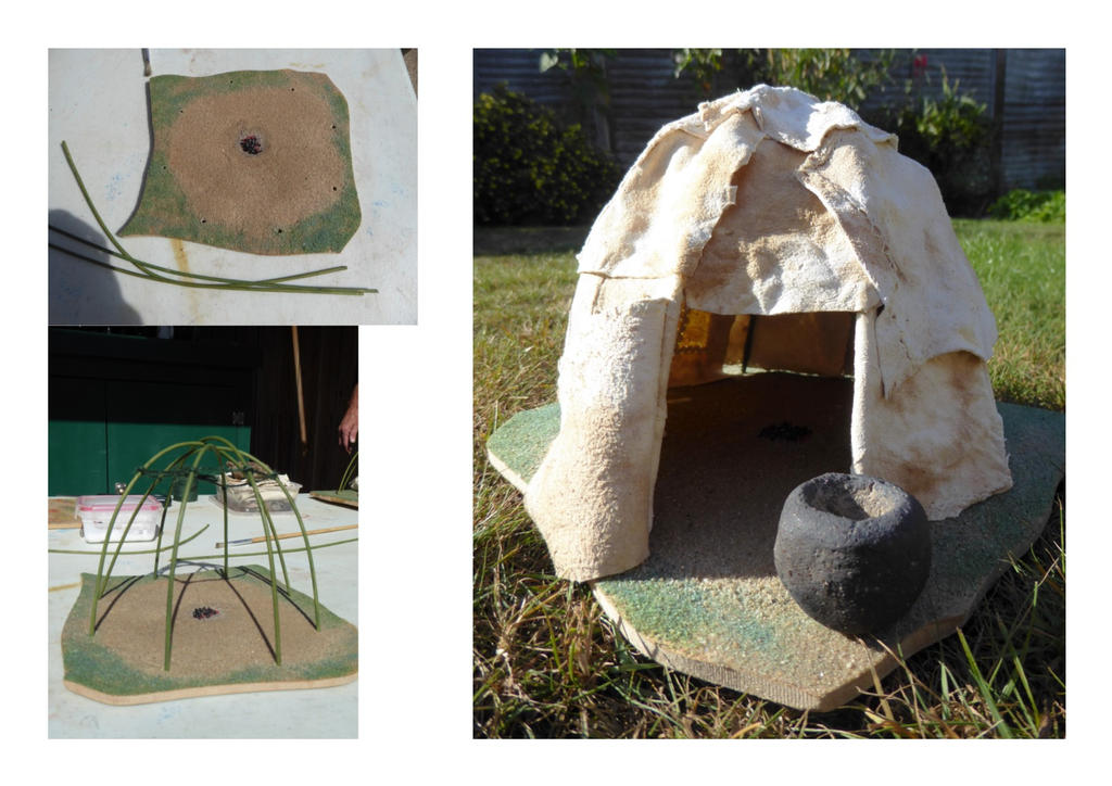 Mesolithic Hut Model By Artjuggler On DeviantArt mesolithic-hut-model-by-artjuggler-on-deviantart