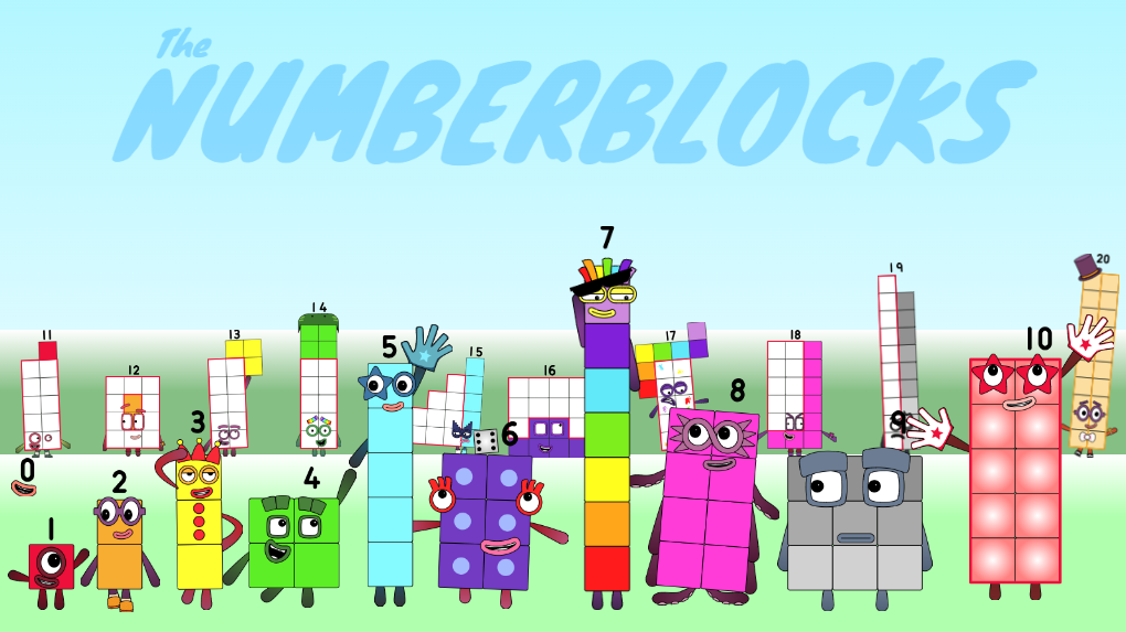 Number Blocks Running Deviantart The Numberblocks by Viridis0008 on DeviantArt