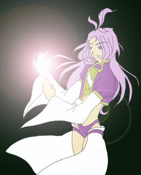 kuja with magic ball