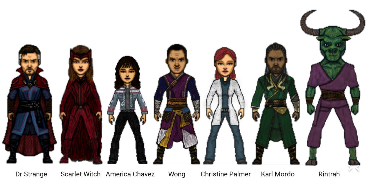 Doctor Strange 2 Microheroes By Pawel2625 On DeviantArt doctor-strange-2-microheroes-by-pawel2625-on-deviantart