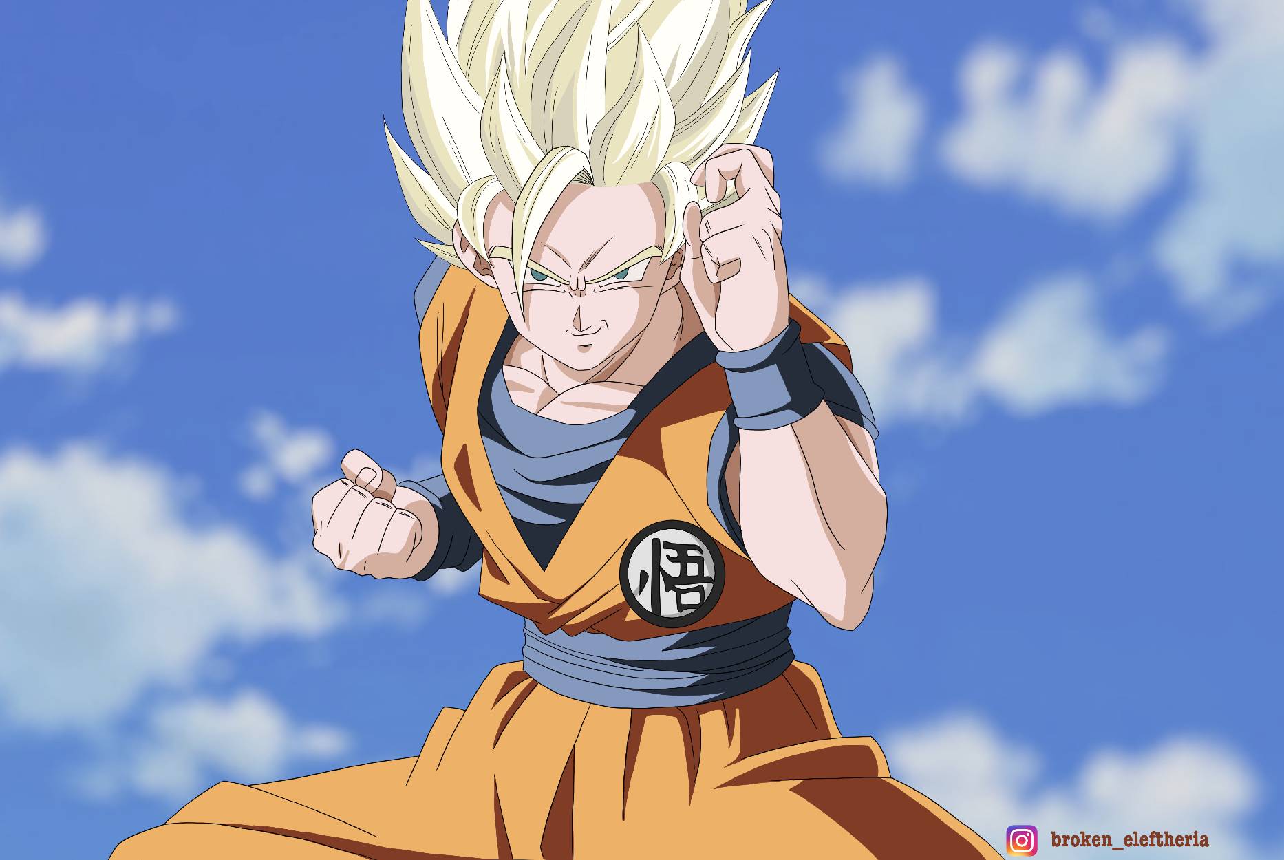 Goku Super Saiyan Blue 2 Wallpaper by daimaoha5a4 on DeviantArt