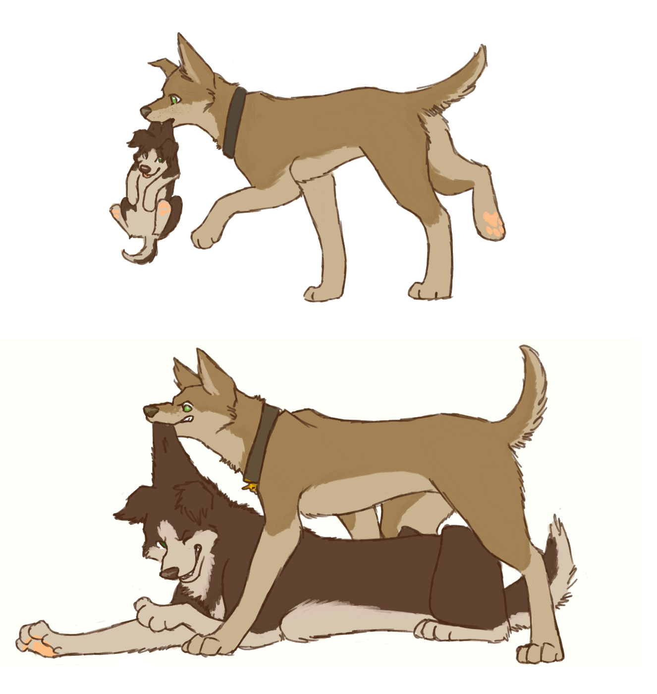 SPN dogs-Winchester Brothers