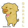 Gabriel pixel icon
