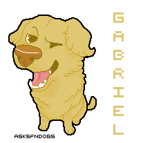 Gabriel pixel icon