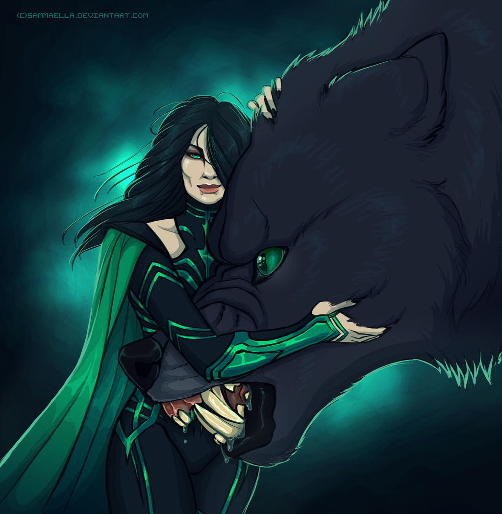 Hela by Sammaella on DeviantArt