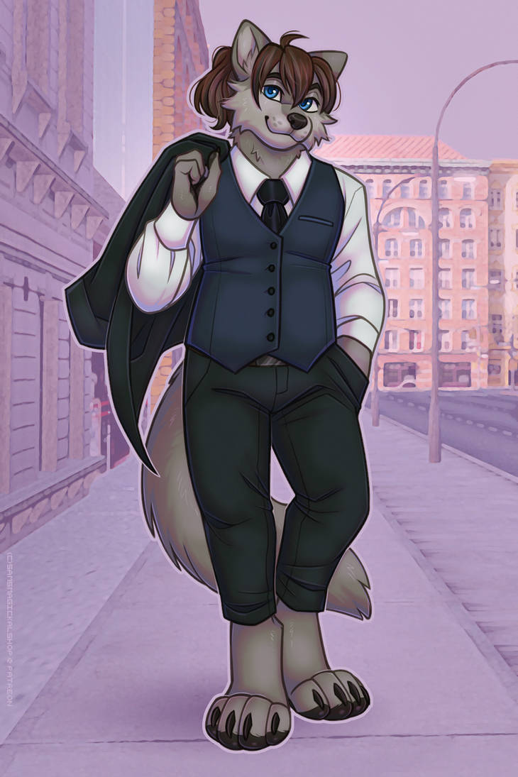 Dapper Black Rabbit Deviantart Dapper - Reward by Sammaella on DeviantArt