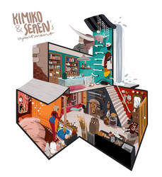 Kimiko and Seren's apartment