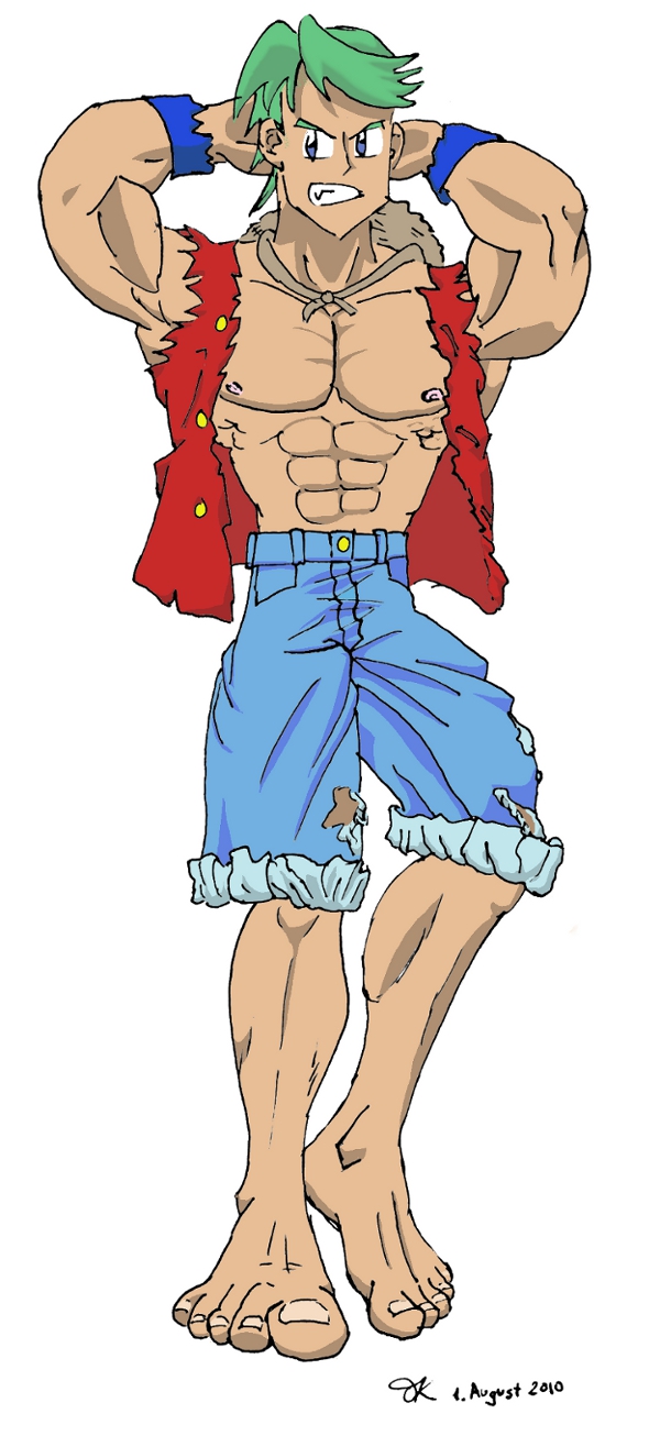 Kyle - Son-Goku style's Luffy cosplay