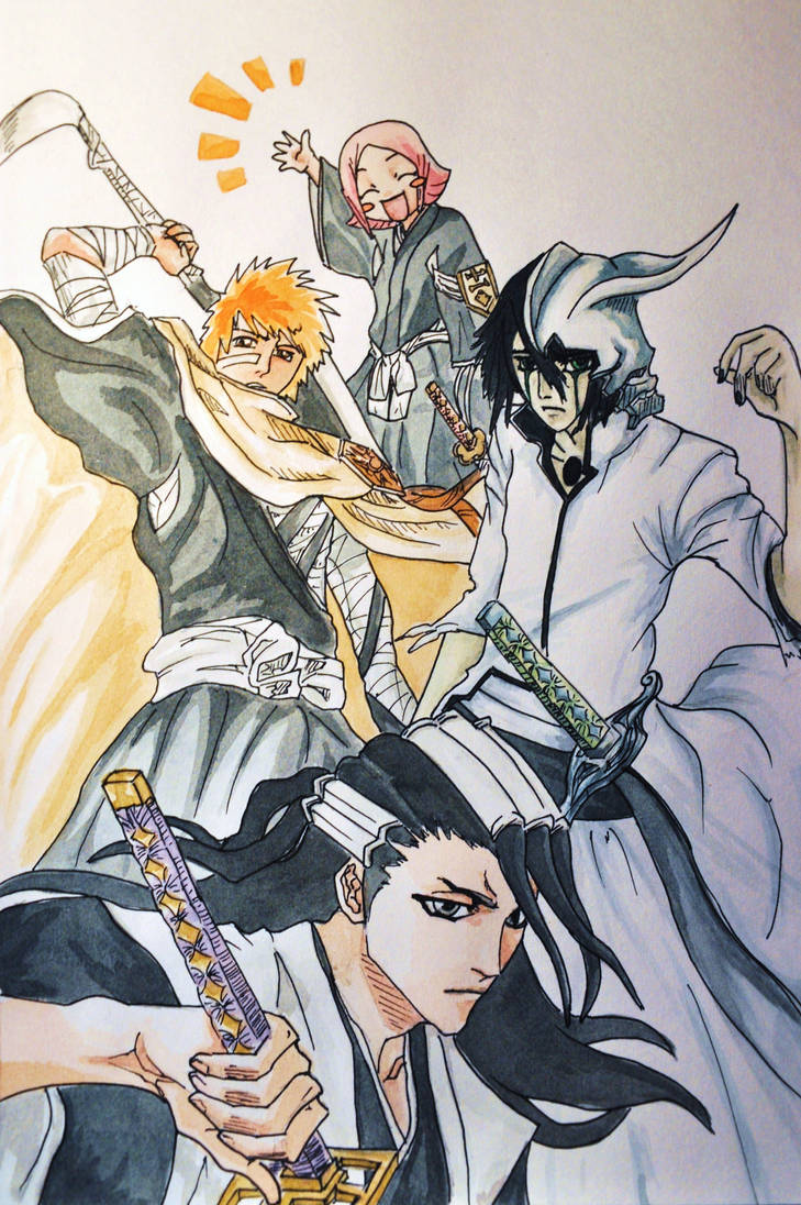 Bleach group picture by Hopehopey on DeviantArt