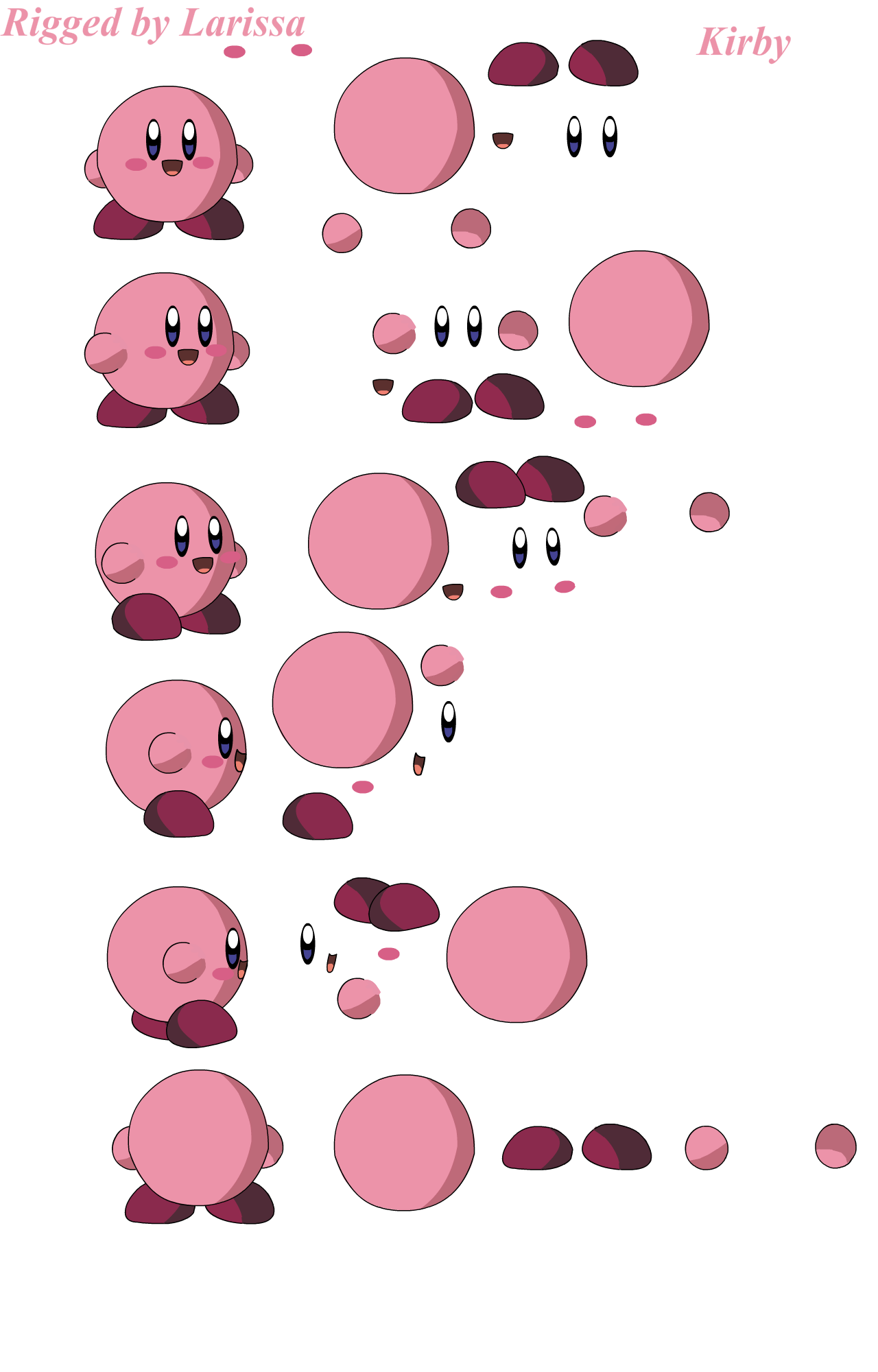 Kirby Flash Puppet Breakdown