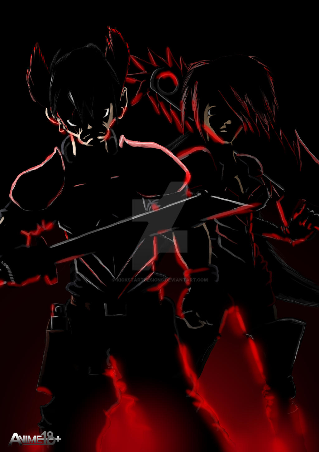 Anime 18 Plus Mascots Teaser by KickStartDesigns on DeviantArt