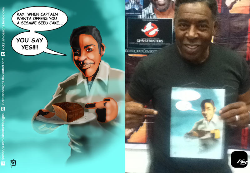 Ernie Hudson (Dublin Comic Con) by KickStartDesigns