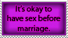 Sex Before Marriage