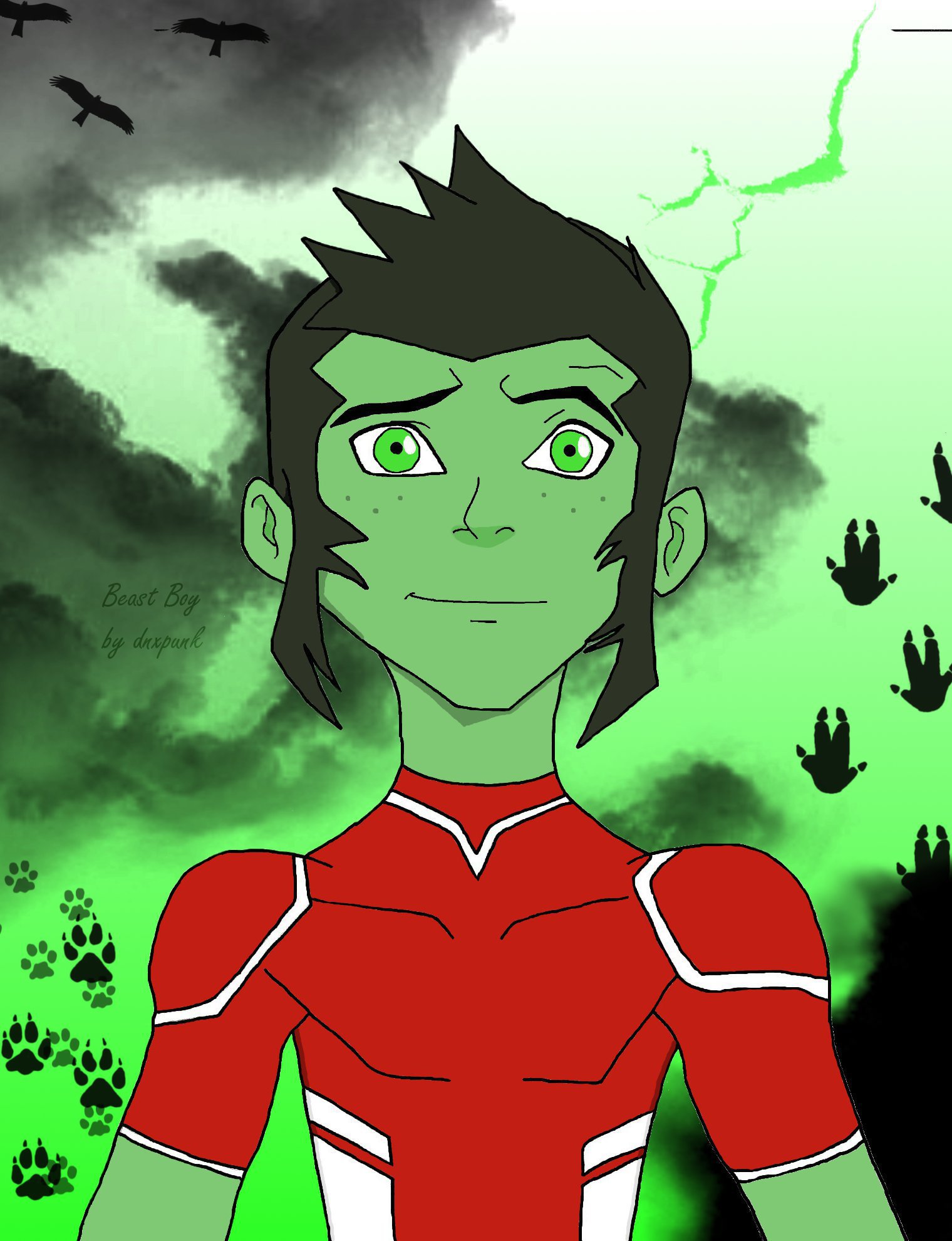 Beast Boy Young Justice By Dnxpunk On Deviantart Beast Boy Young Justice By Dnxpunk On Deviantart