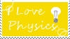 I Love Physics Stamp by Simple-Photo