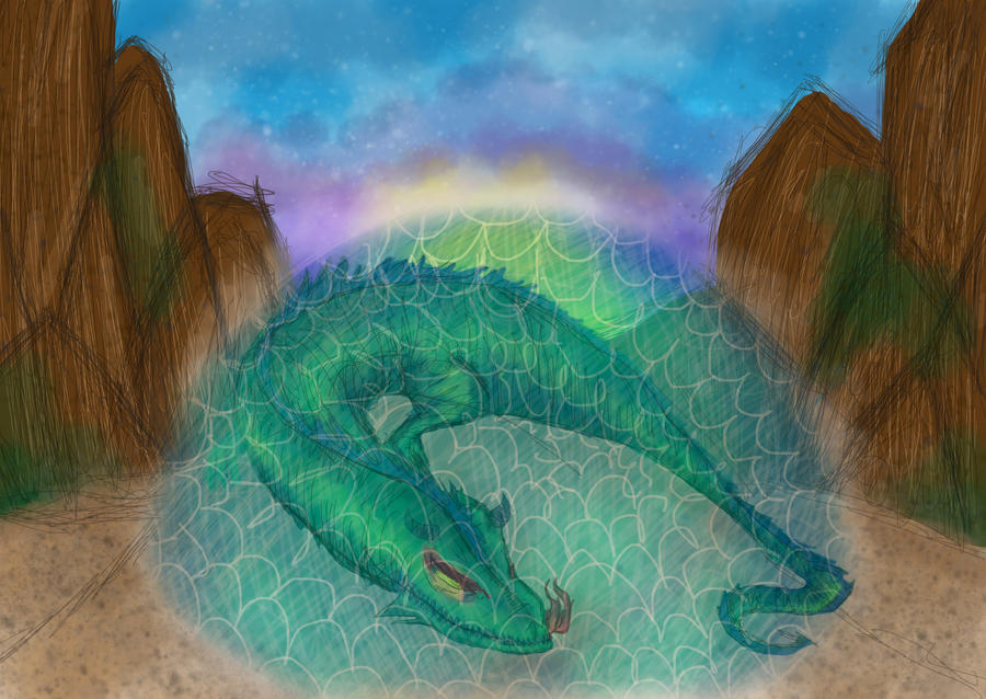 Force Field Lizard-Dragon by Nakario on DeviantArt