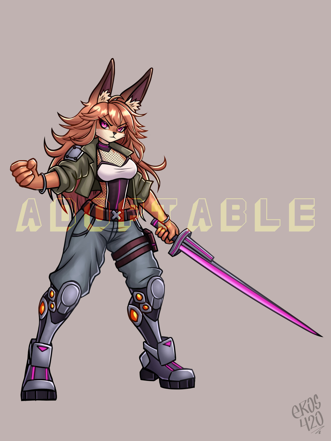 Deviantart Adoptable Rabbit Racer Cyberpunk rabbit | Adoptable #4 by Eros4veinte on DeviantArt
