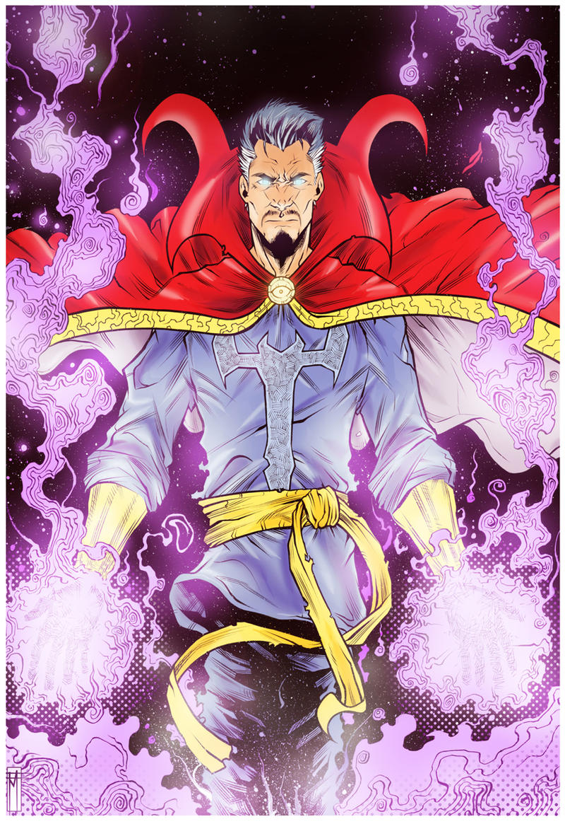 Dr. Strange - Colors by MarcoFontanili on DeviantArt