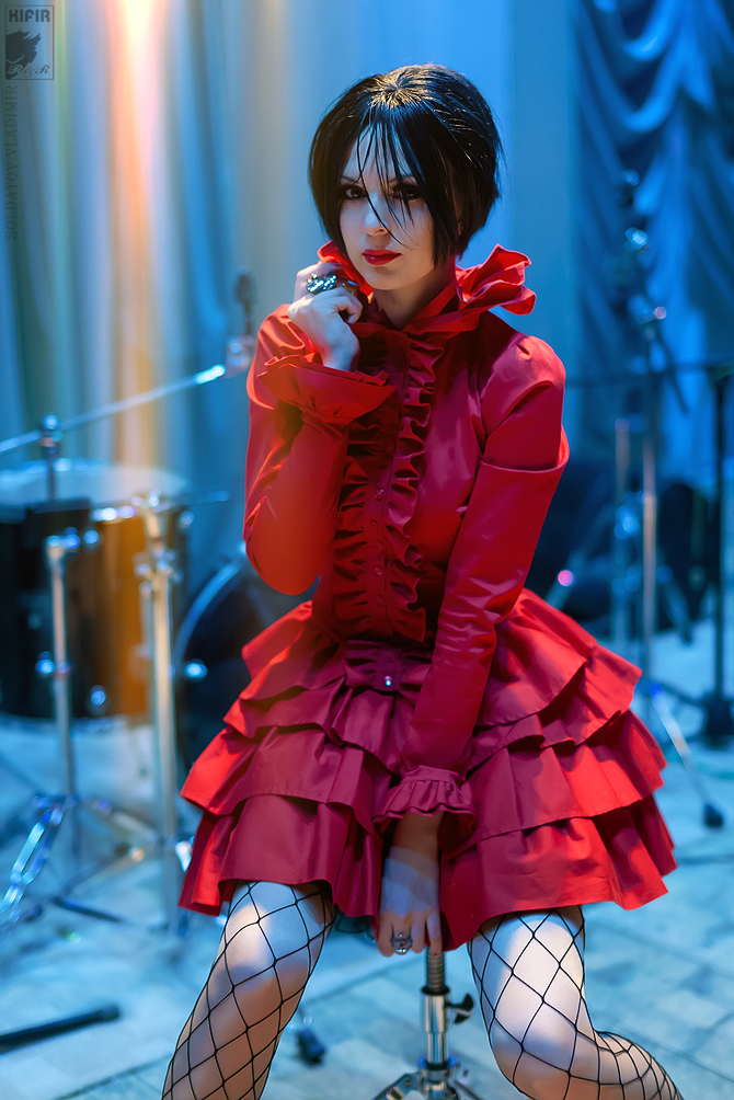 nana osaki red dress Nana Osaki