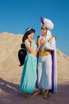 Jasmine and Aladdin Cosplay