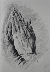 Duerer - die betenden Haende /praying hands