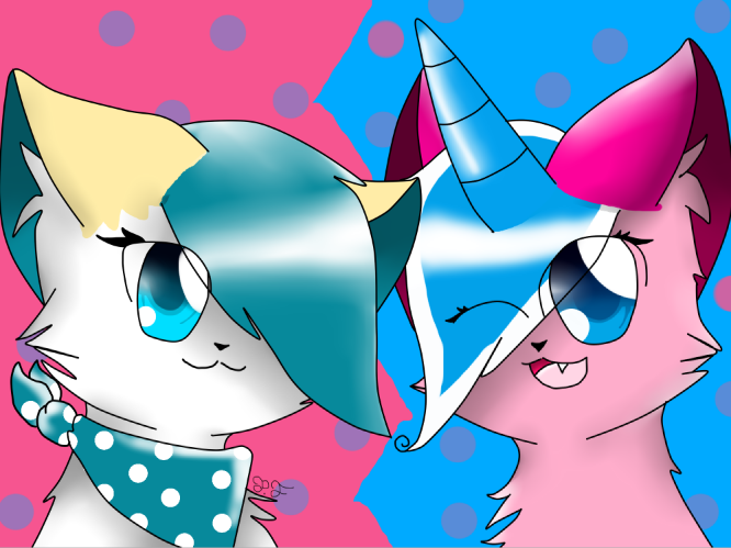 Me and PrincessUnikitty