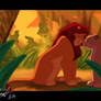 Mufasa and Sarabi in the Jungle