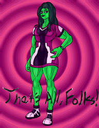 Inktober 2022 Day 13: She-Hulk