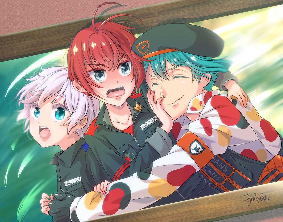 Floyd x Riddle x Epel by OjikaLedo on DeviantArt