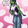 She Hulk Print