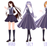 [MMD LWA] Akko, Sucy and Lotte :3