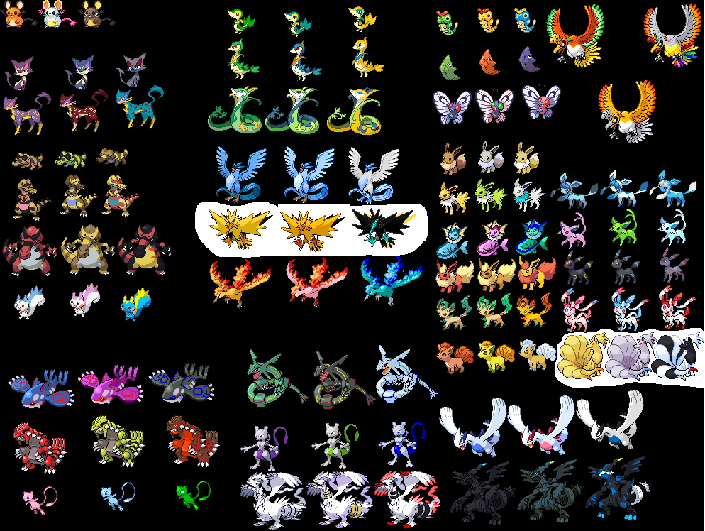 Pokemon Inverted Back Glitch Pokemon 2 by NexusPieXIII on DeviantArt