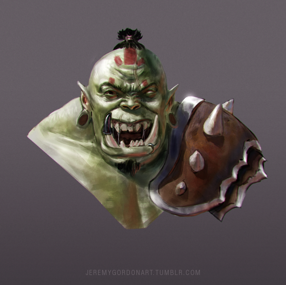 Orc portrait