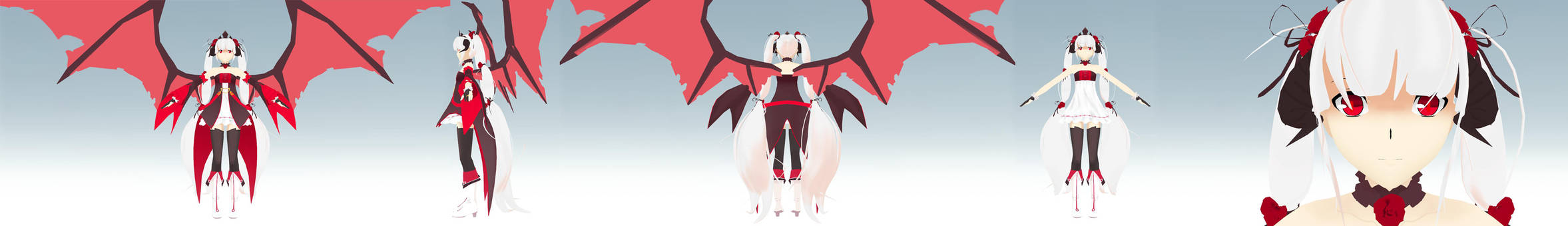 Altera Demon Princess - Textured and rigged