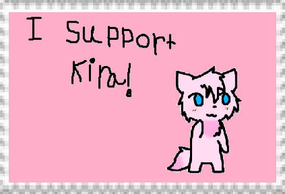 I Support Kira! :STAMP: