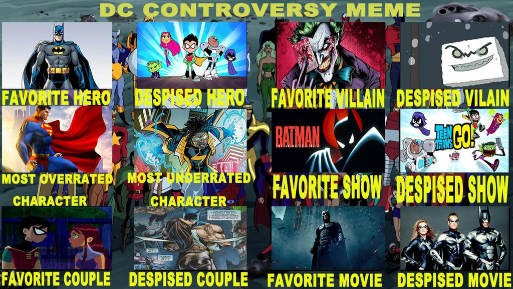 My Dc Controversy Meme by FireMaster92 on DeviantArt