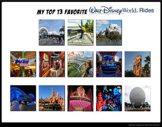 My Top 13 Favorite Walt Disney World Rides