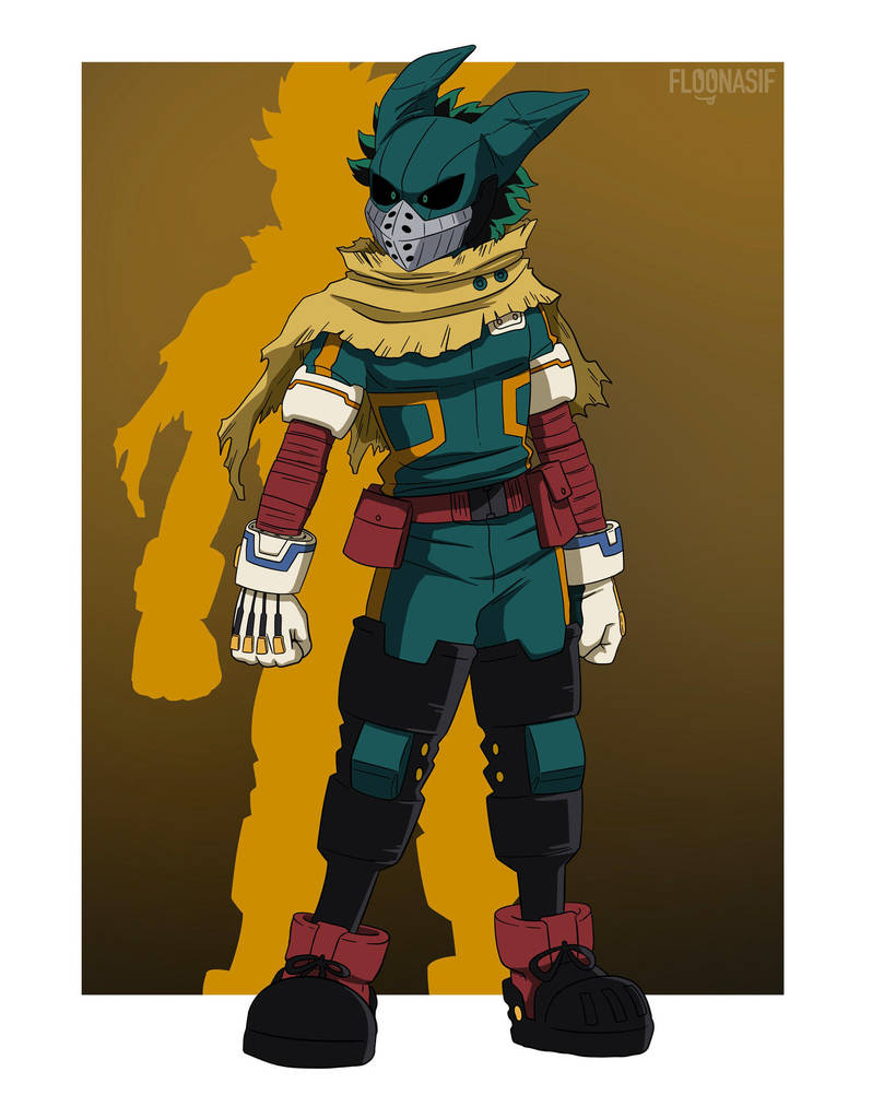 Deku's Zeta Suit (w/ Mask On) by FireMaster92 on DeviantArt