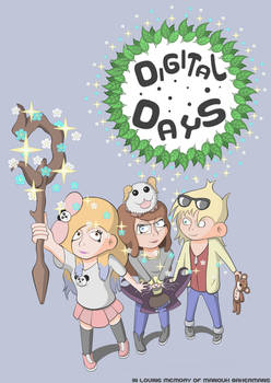 Digital Days - Comic Cover (Year 1)