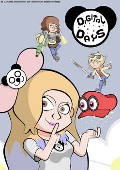 Digital Days - Comic Cover (Year 2)