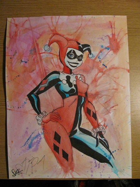 Harley Quinn Painting