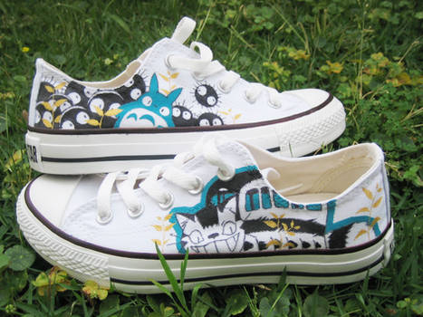 Totoro and Nekobasu Shoes